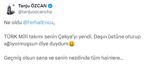 "Ne oldu Ferhat Encü?"