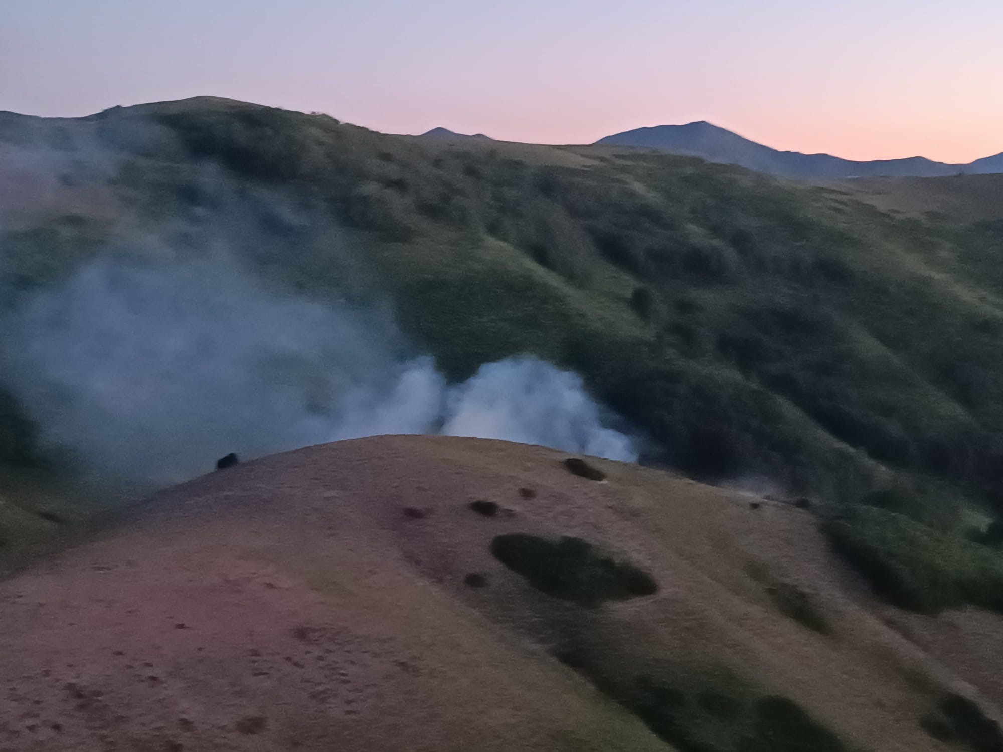 Tunceli Pülümür'de Çıkan Orman Yangını Kontrol Altına Alındı (3)