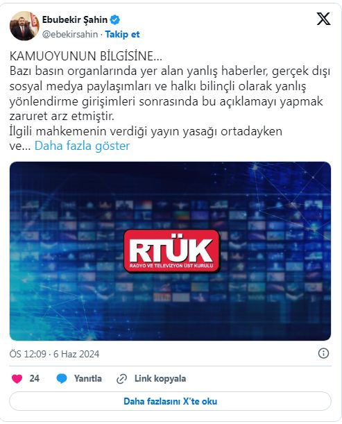 Hiç kimsenin vatandaşımızın hizmetinde olan güzide bir Kamu Bankamıza ve Üst Kurulumuza haksızca saldırmasına hakkı yoktur. Kamuoyuna saygıyla duyurulur