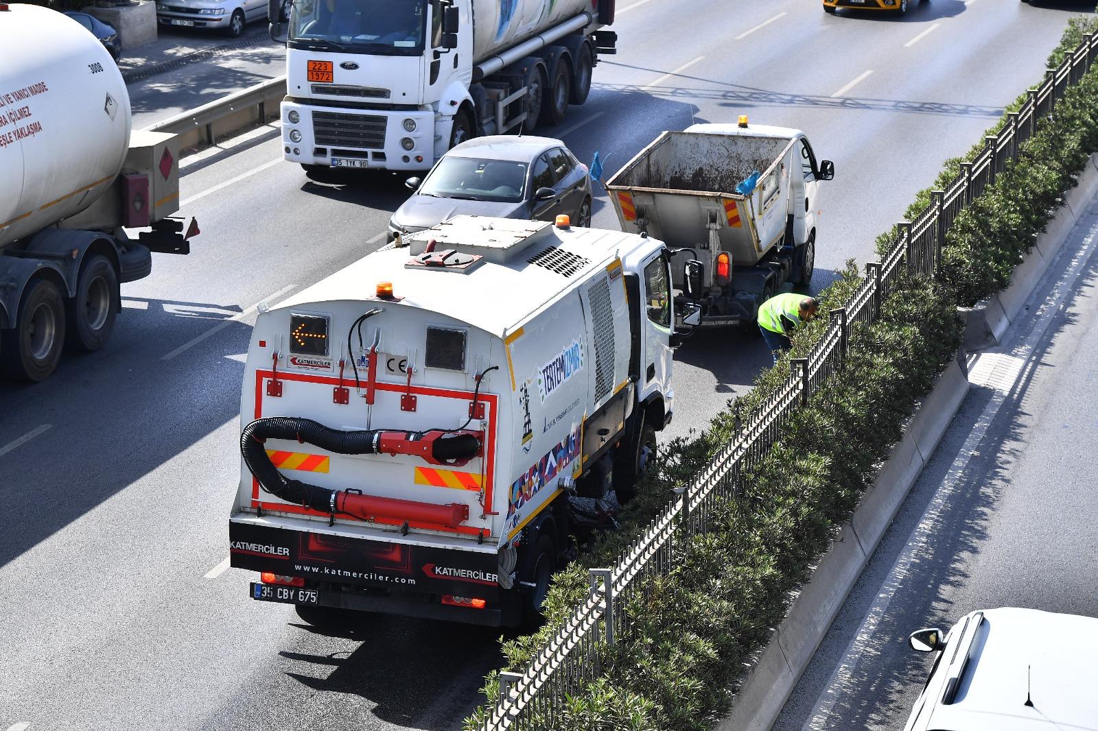 Altınyol'da rutin temizlik