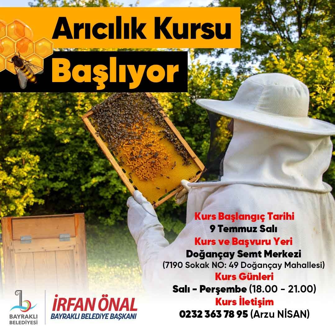 Bayraklı Belediyesinden Yerel Üreticiye Kurs Desteği