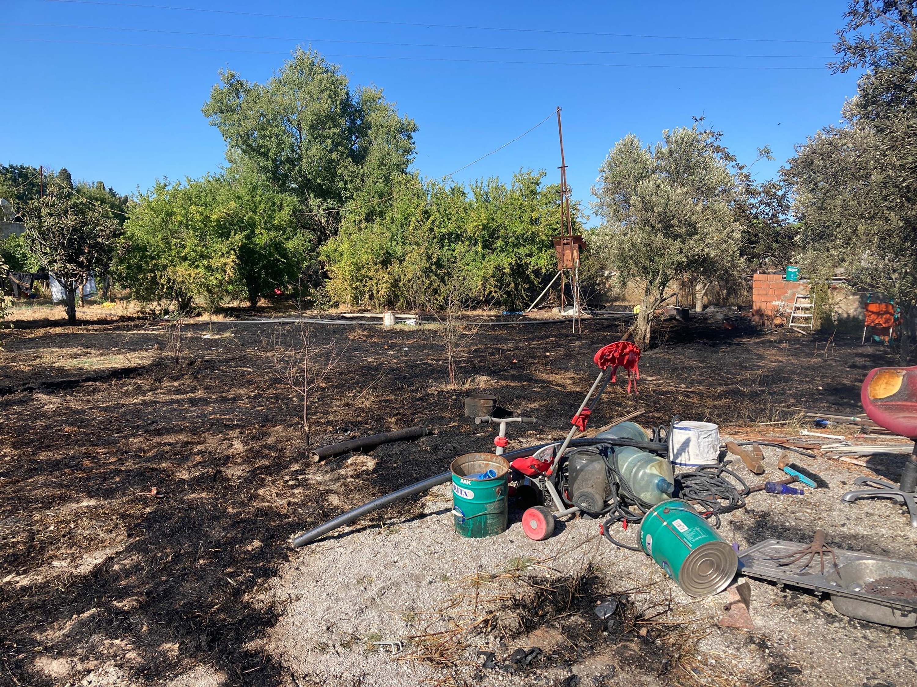 Bodrum'da Hurdalık Yangını Halı Yıkama Tesisine Sıçradı (2)