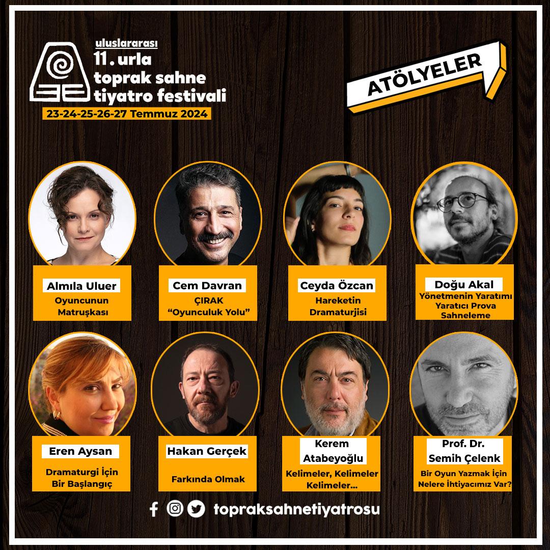 Urla Tiyatrosu sanatseverleri bekliyor