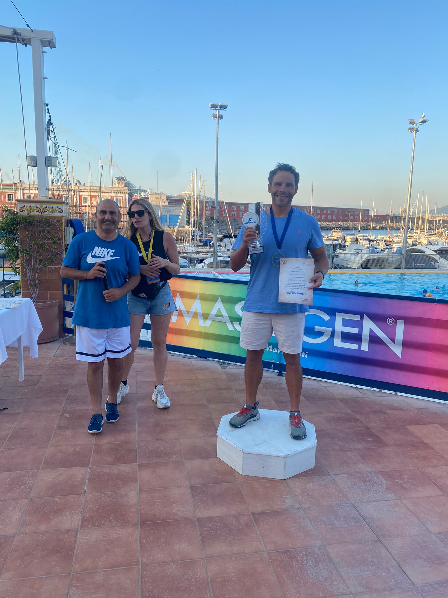 Capri Napoli Ultra Maraton’un Şampiyonu Emre Erdoğan Y