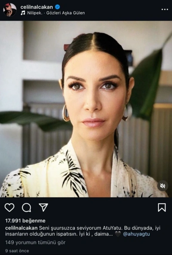 Nalçakan: "Seni şuursuzca seviyorum AtuYatu"