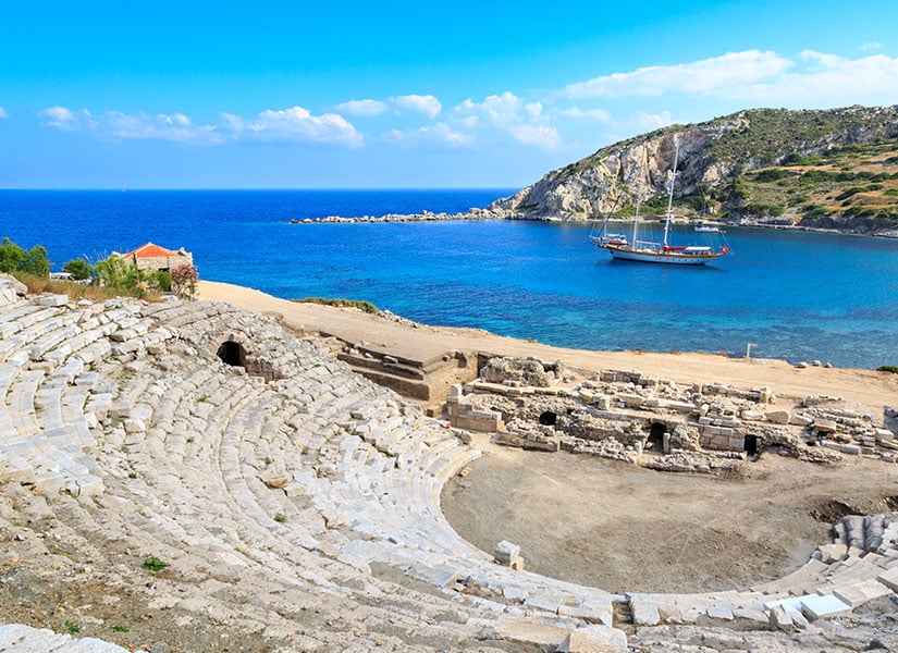 Datca Gezilecek Yerler 5 Knidos Antik Kenti