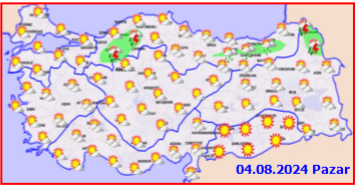 Ağustos ayı boyunca İzmir'de hava durumu nasıl olacak?