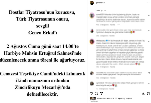 Genco Erkal Cenaze