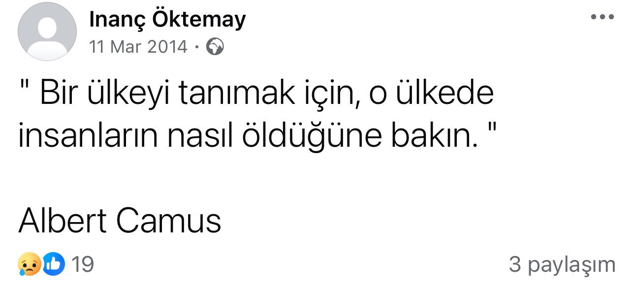 Inanç Öktemay Paylaşım