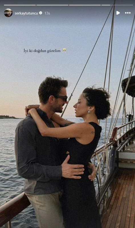 Tütüncü'den romantik mesaj