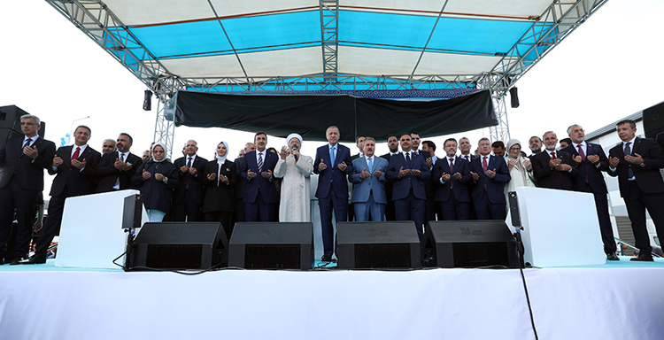 Cumhurbaşkanı Erdoğan, sözlerini şöyle sürdürdü: