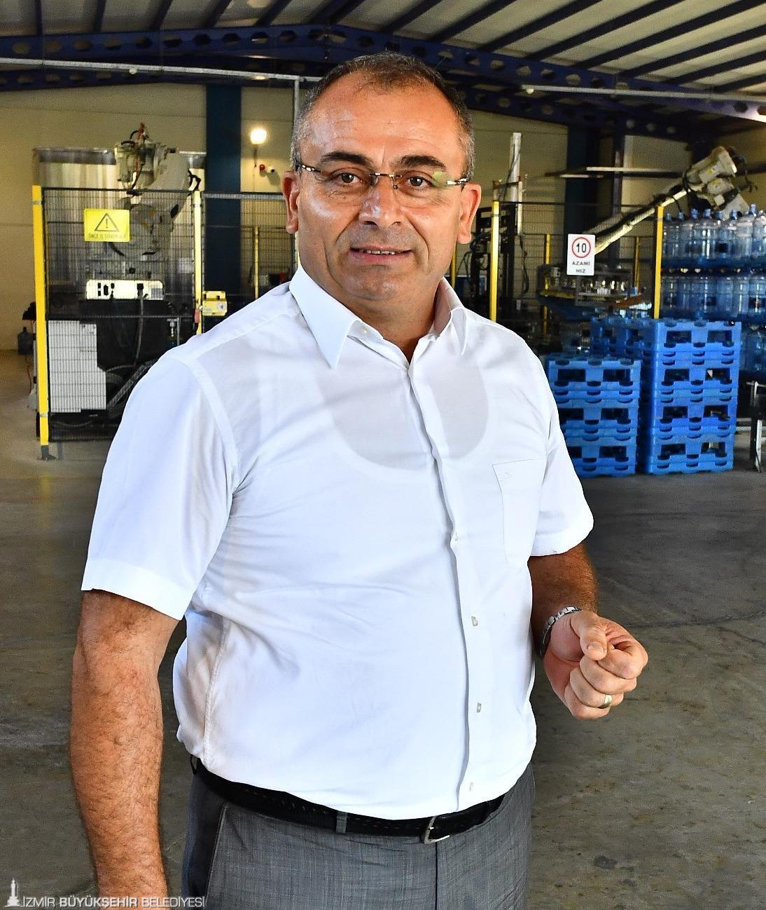 İzmir Su Fabrikası Satış Müdürü Gürsoy Taşdemir