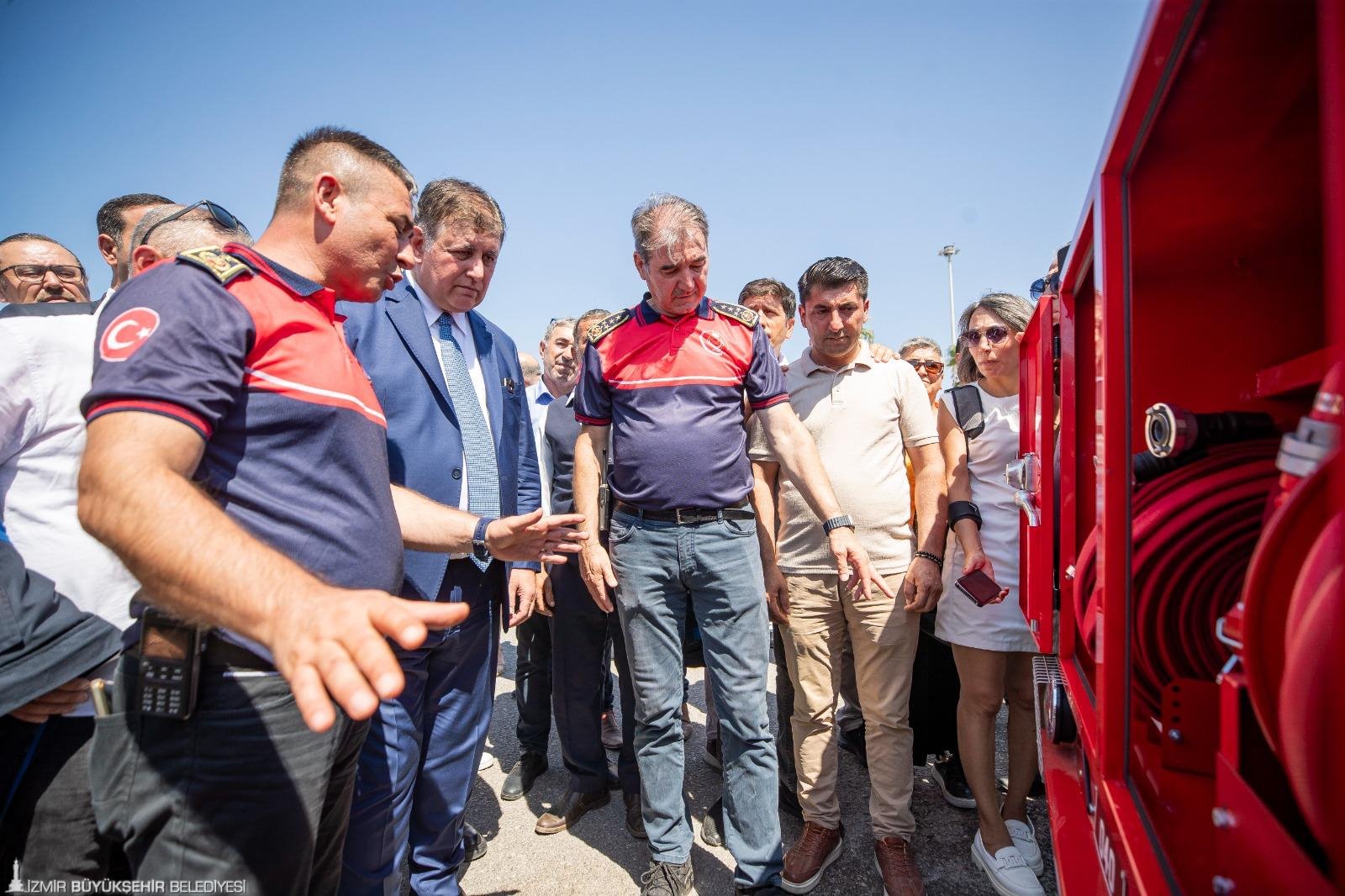 “Yangınlara karşı bir asker olmanızı diliyorum”