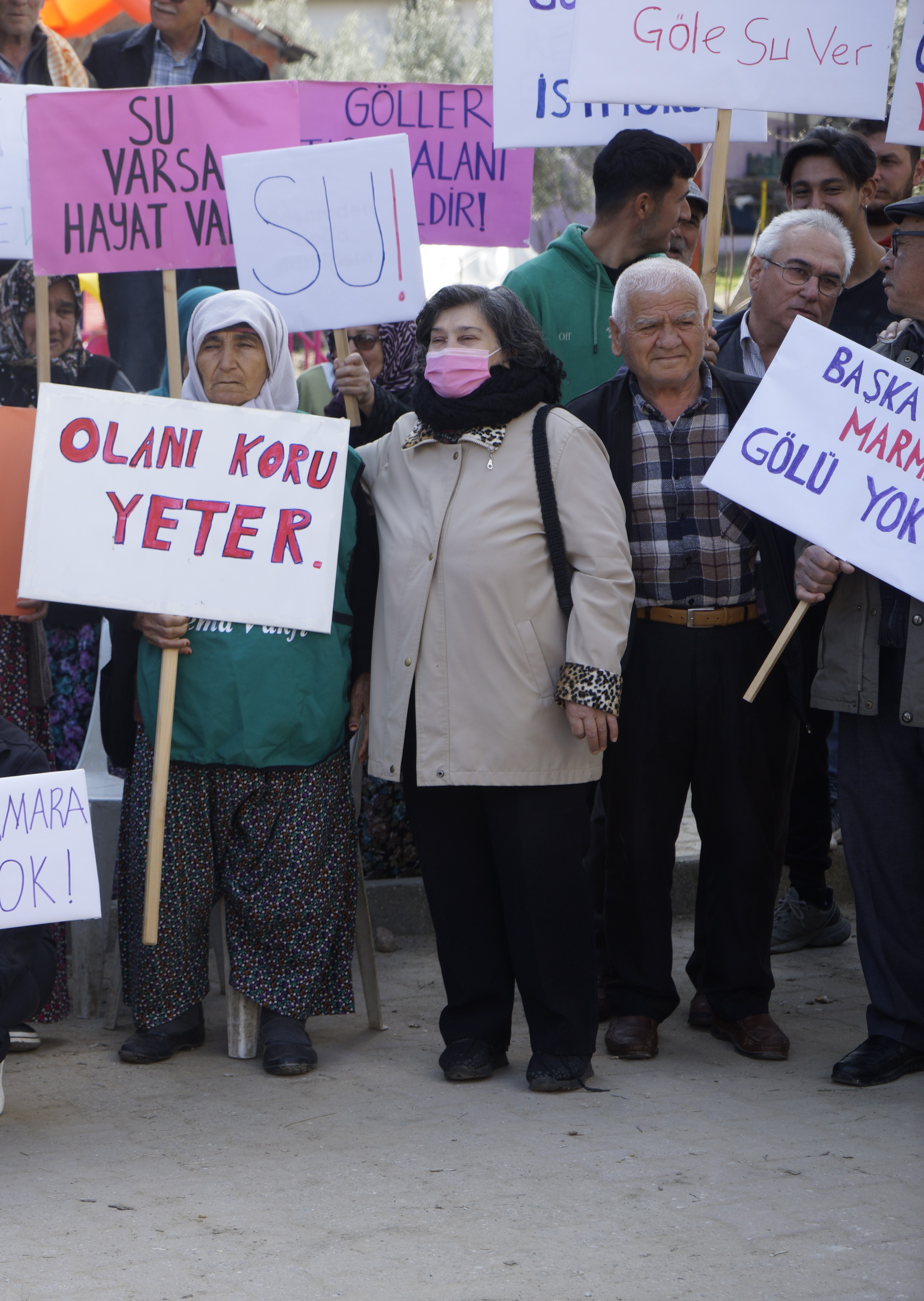 Marmara Gölü bizim mücadelemiz