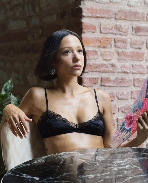 iç çamaşırlı fotoğraflarıyla gündeme gelen Bastık, cesur ve şık pozlarıyla takipçilerinden yoğun ilgi aldı.