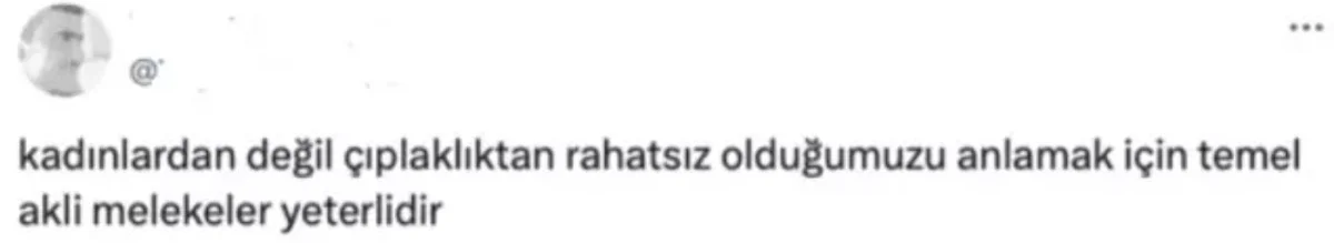 Sosyal medyada çıplaklık tartışması