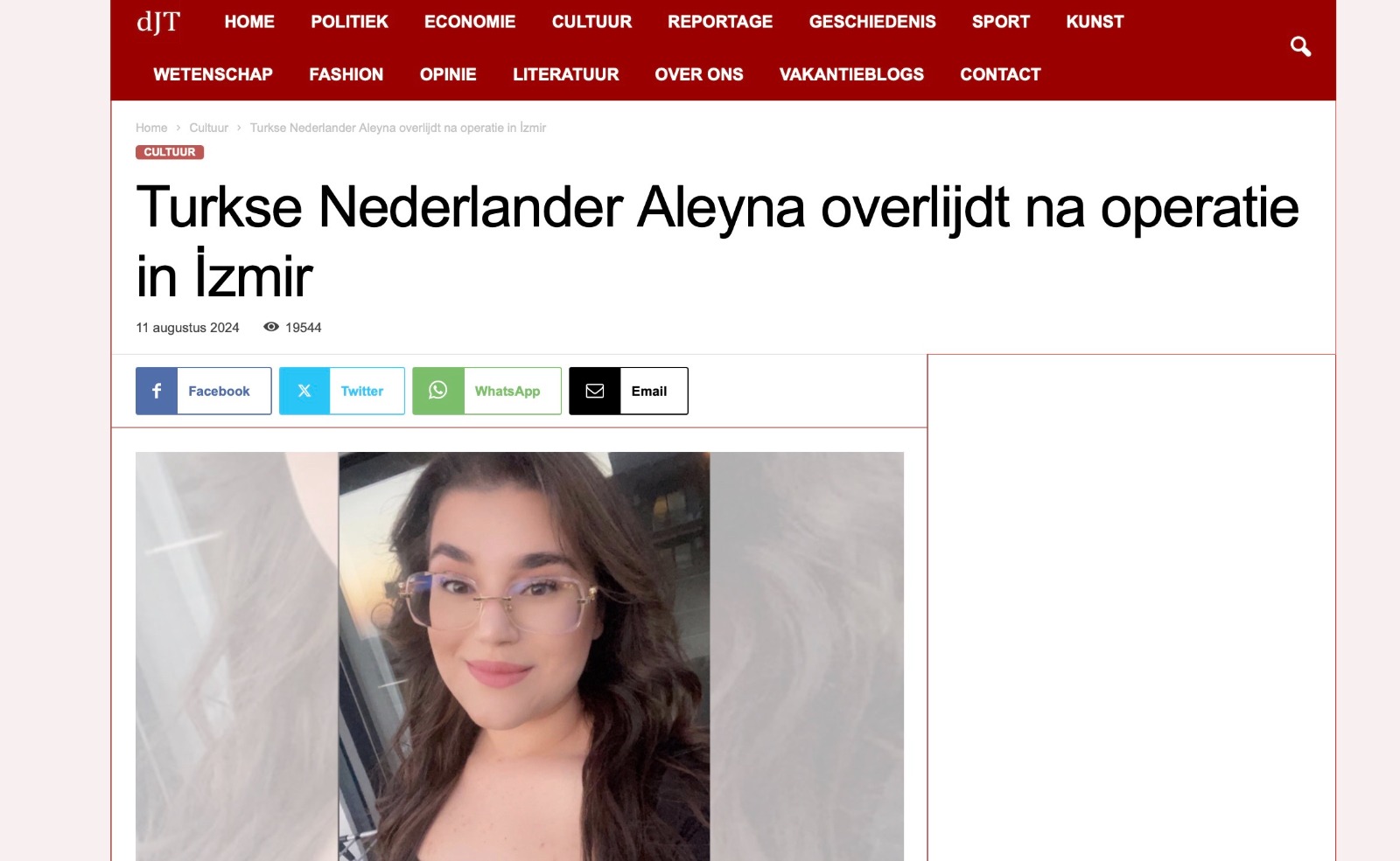 Aleyna’nın ölümü yurt dışı basındaaa