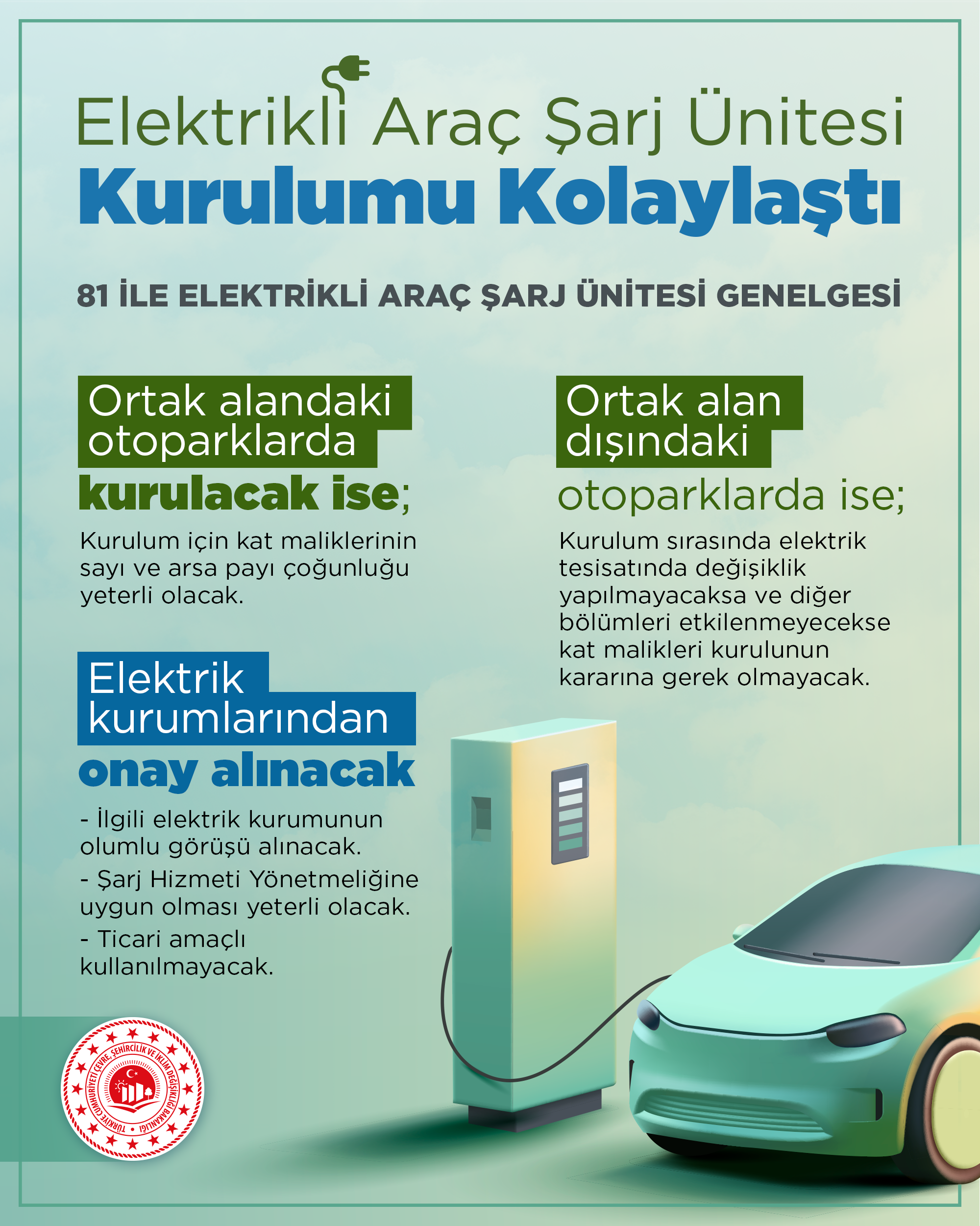 ELEKTRİK KURUMUNUN OLUMLU GÖRÜŞÜ ALINACAK