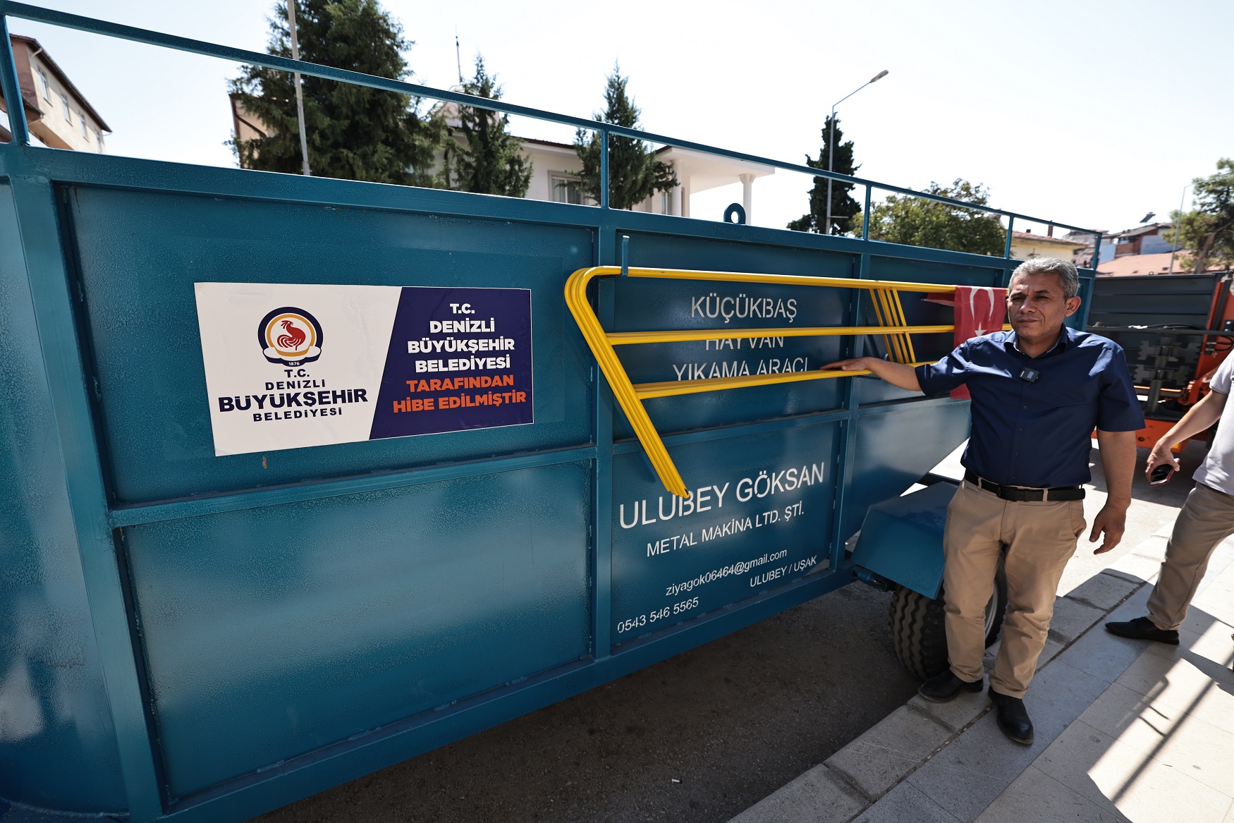 Çal Belediye Başkanı Ahmet Hakan "Destekler üreticiye nefes olacak"