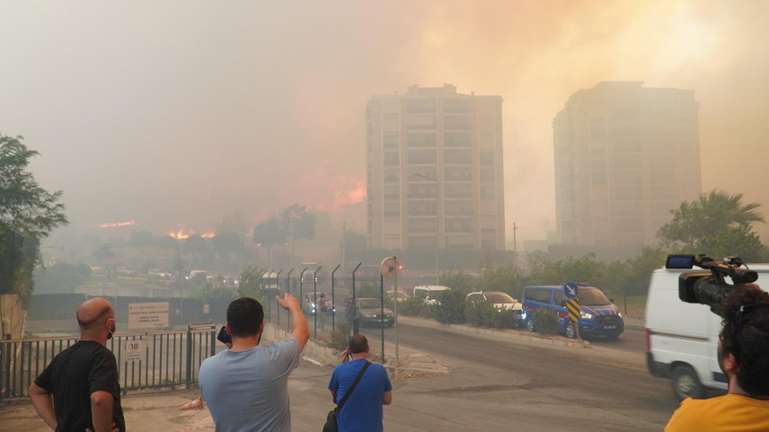 Yangının Enerjisi Düştü!