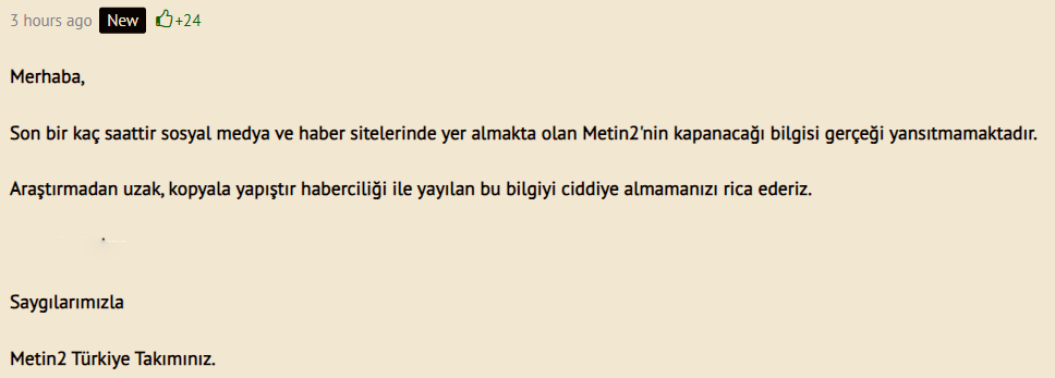 Metin 2 TR çıklaması