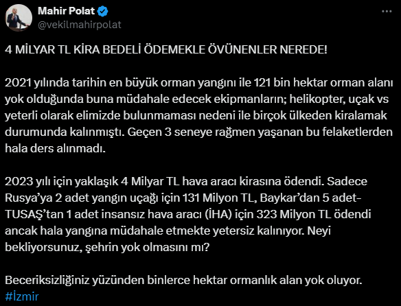 O paylaşım şu şekilde