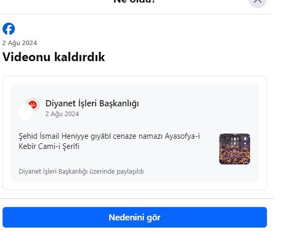 Facebook Diyanet 1