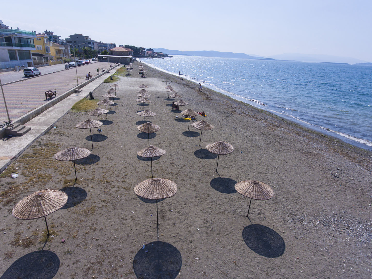 İzmir plajlarındaki deniz suyu sıcaklıkları;