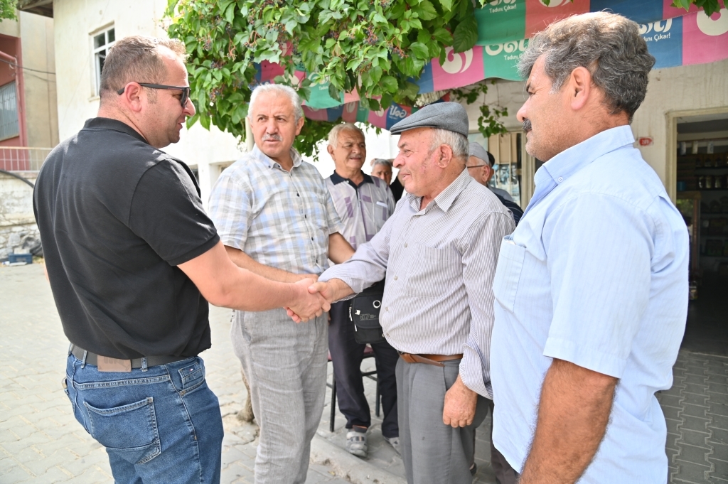 Mahalle halkıyla toplantı yapıldı