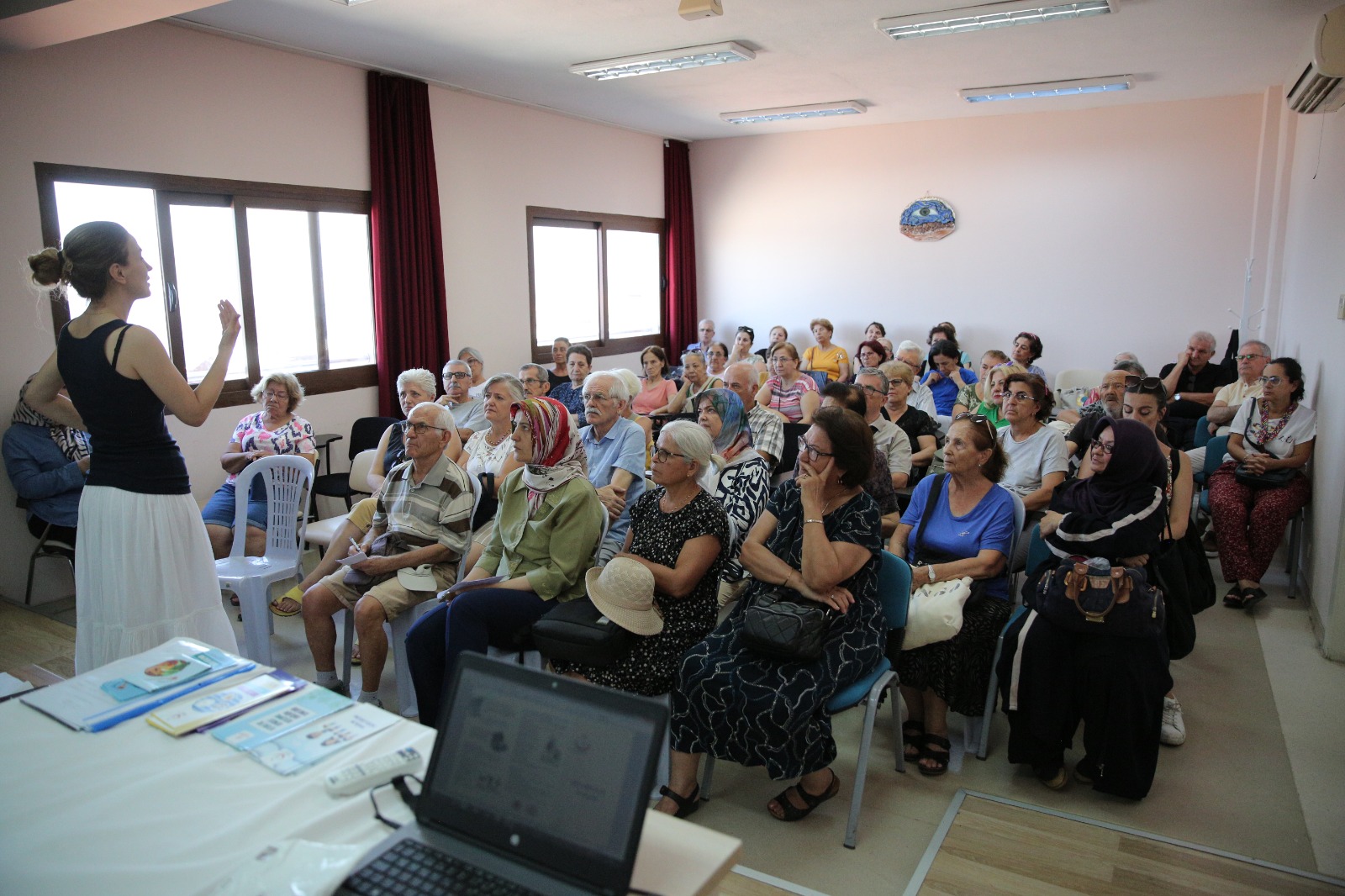 Önce seminer ardından sağlık taraması