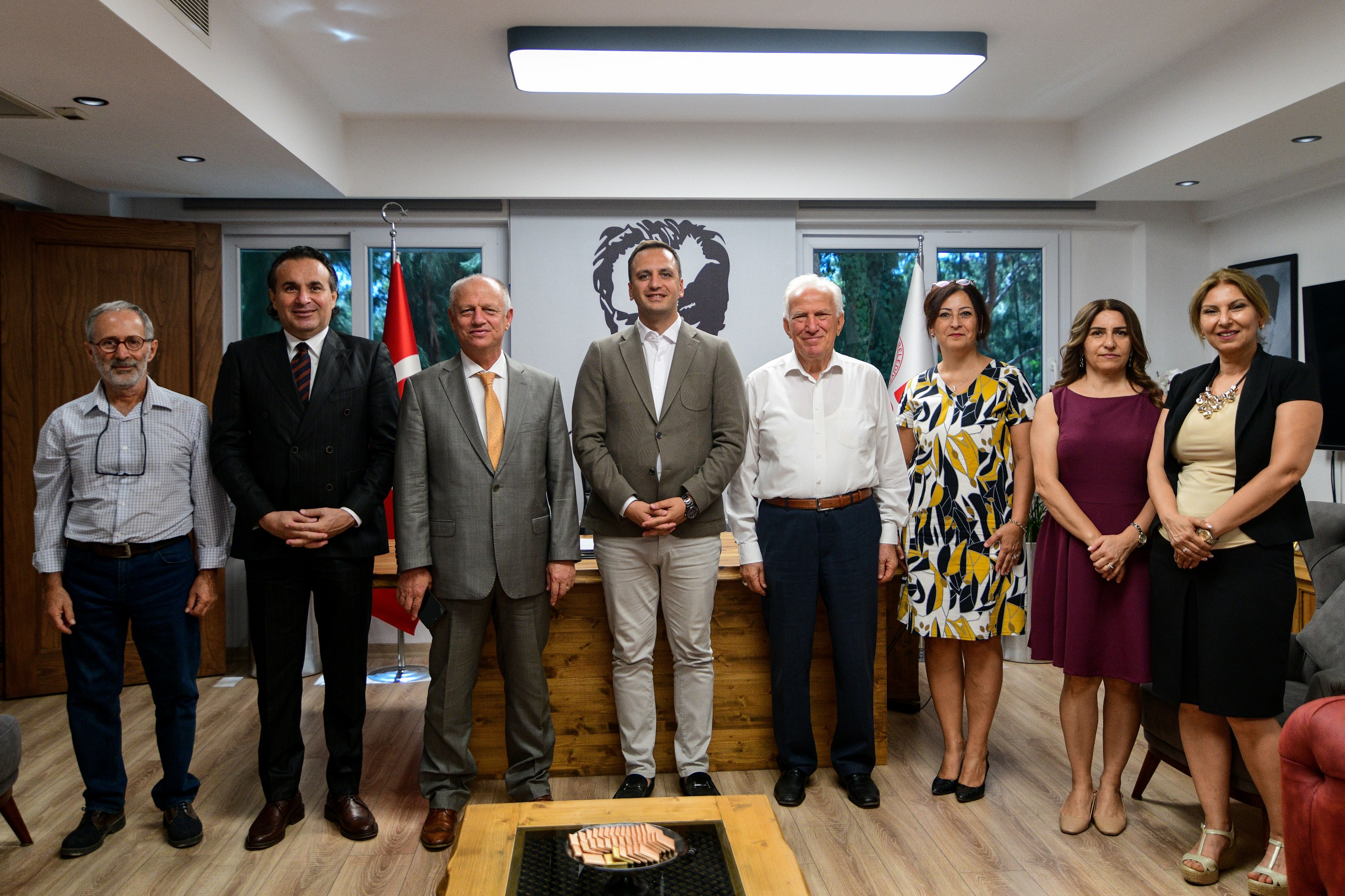 Başkan Eşki Bornova'nın tarihi ve kültürel zenginliklerini vurguladı