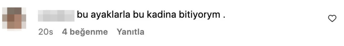 Takipçileri Bastık’a “Ölürüm bu ayaklara” , "Tabanları özledik senin ya" , "Şu ayaklar için ölürüm" gibi ilginç yorumlarda bulundular.