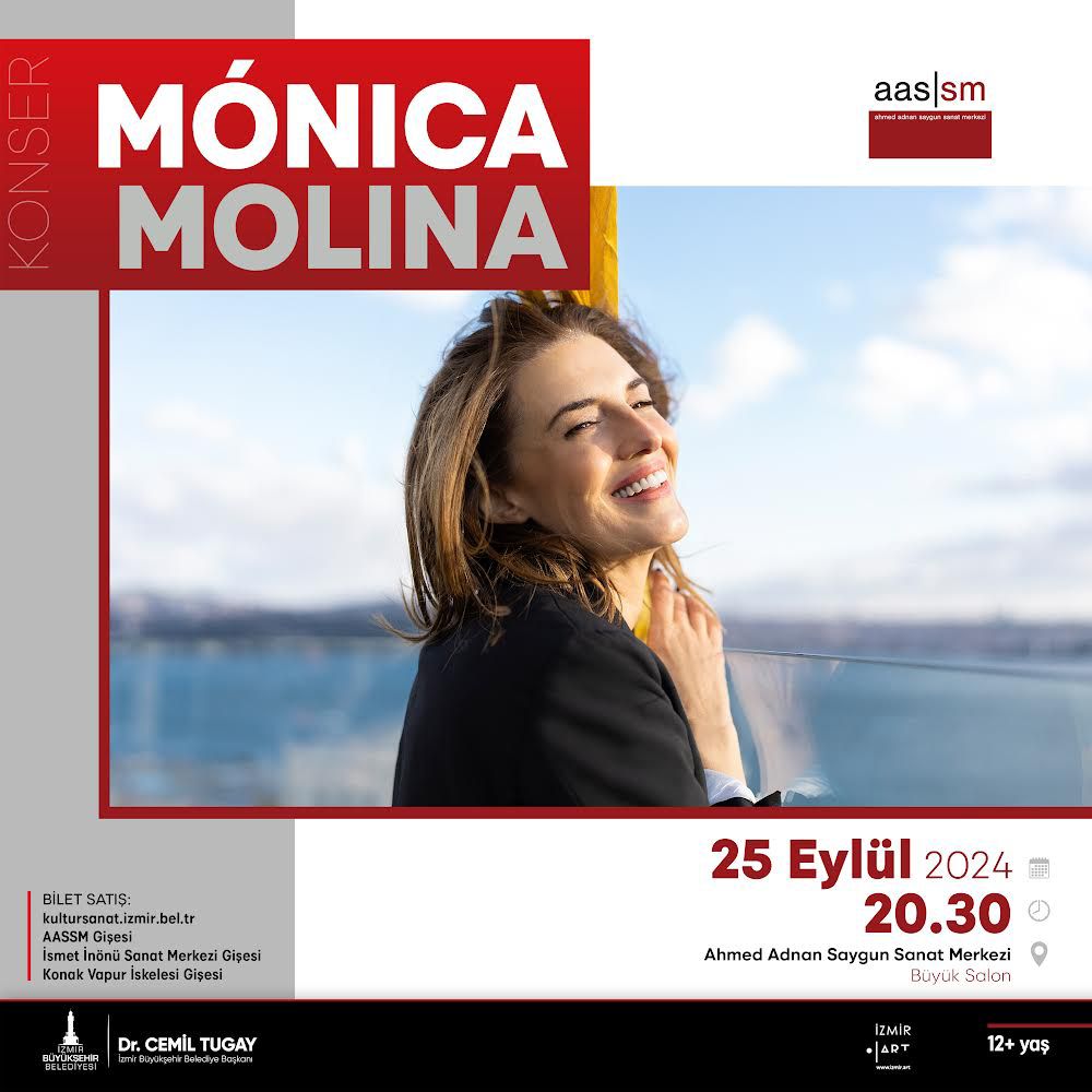 Monica Molina Konseri ile İspanyol ezgileri İzmir’de