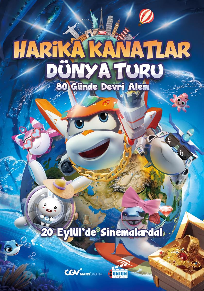 Harika Kanatlar: Dünya Turu (Super Wings: Journey to the Center of the World)