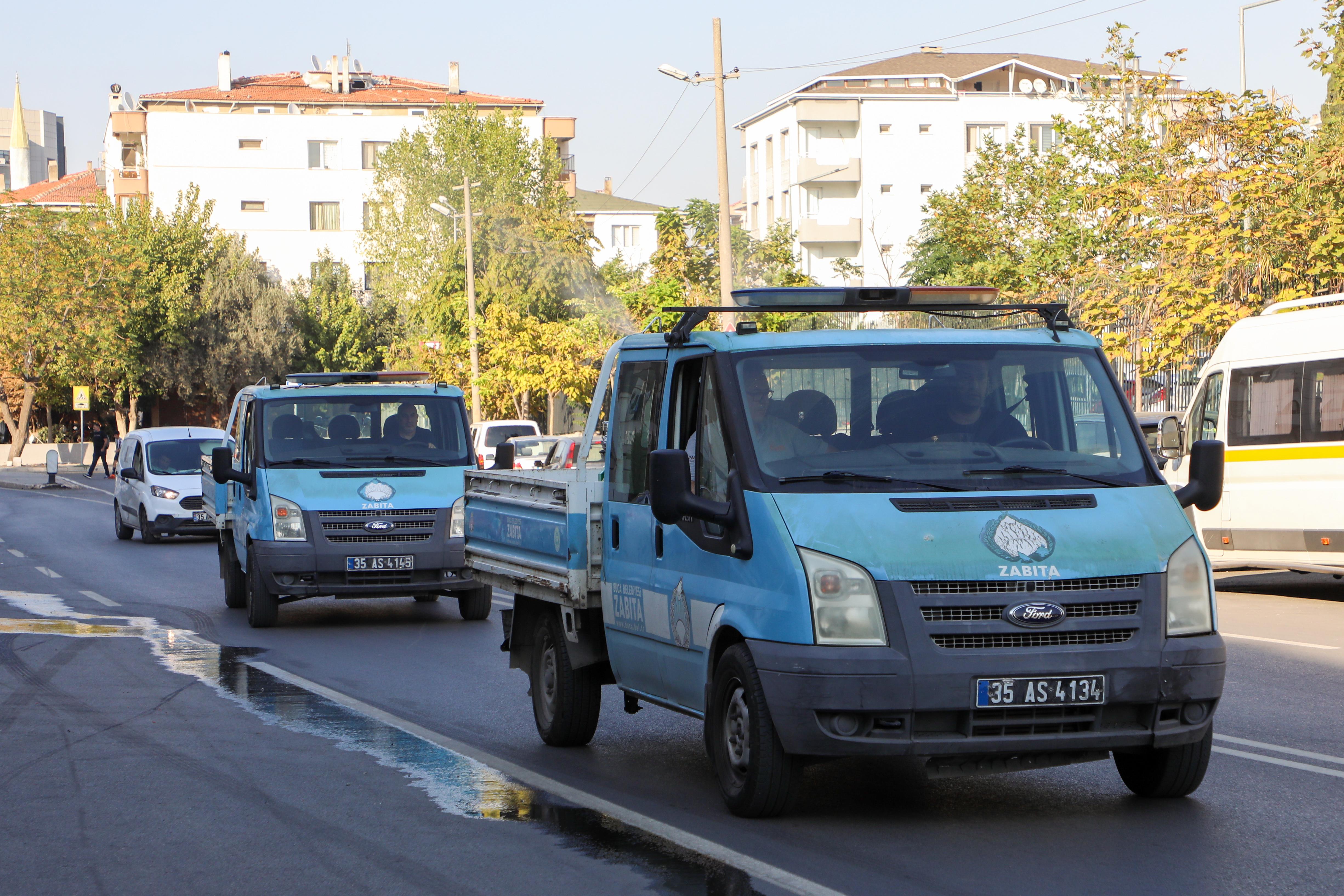 İlk ilaçlama Yenigün Mahallesi'nde gerçekleşti