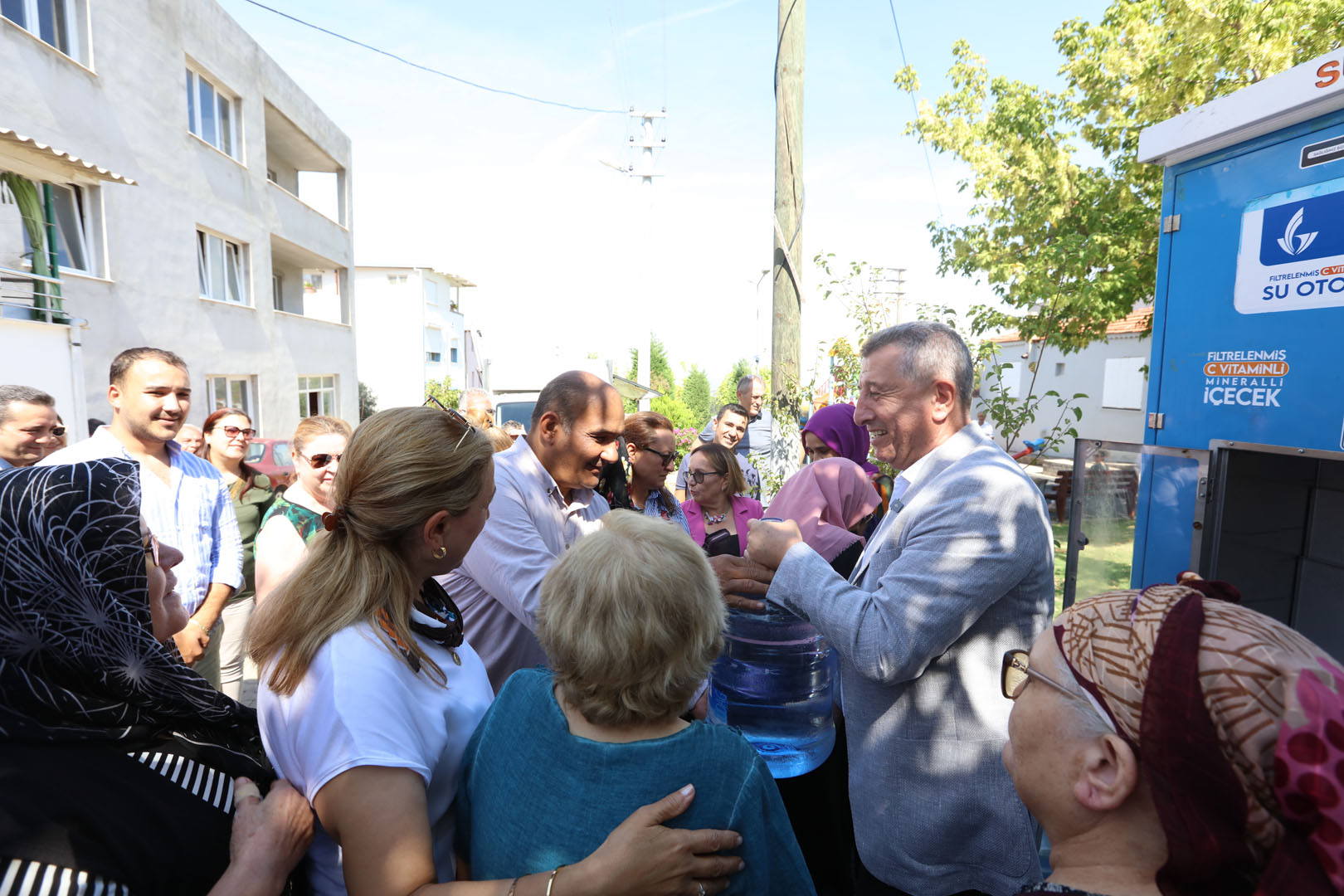 "12 mahallemizde sumatik hizmetine devam edeceğiz”