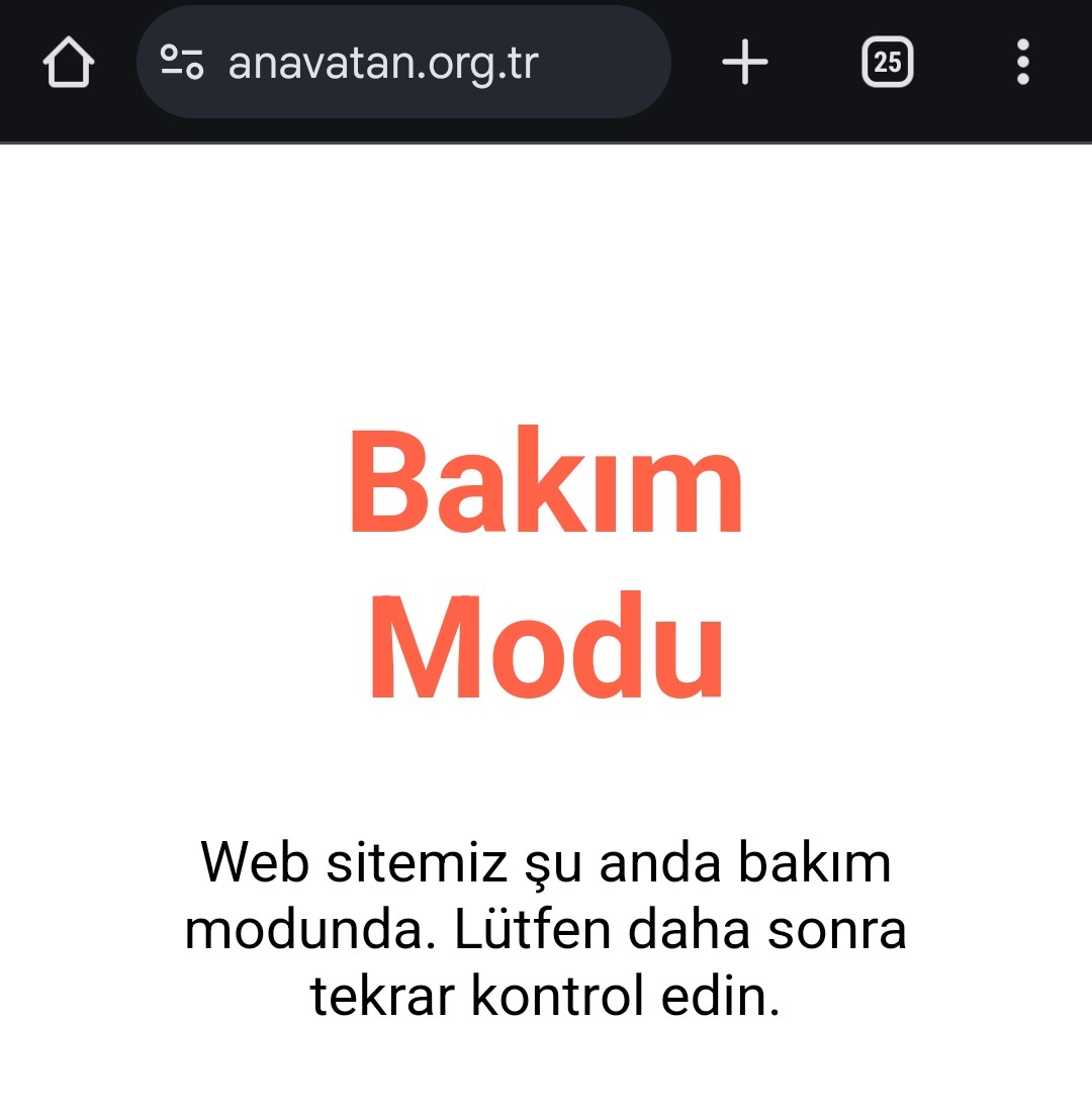 Siteye ulaşılamıyor