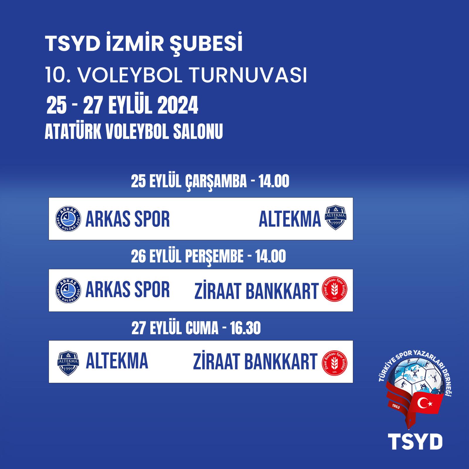 Voleybol Turnuvası İzmir derbisi ile başlayacak