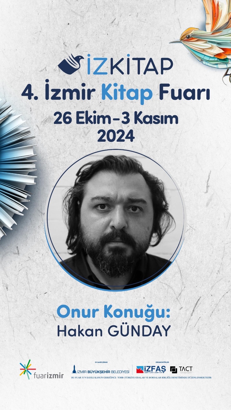 Onur konuğu Hakan Günday