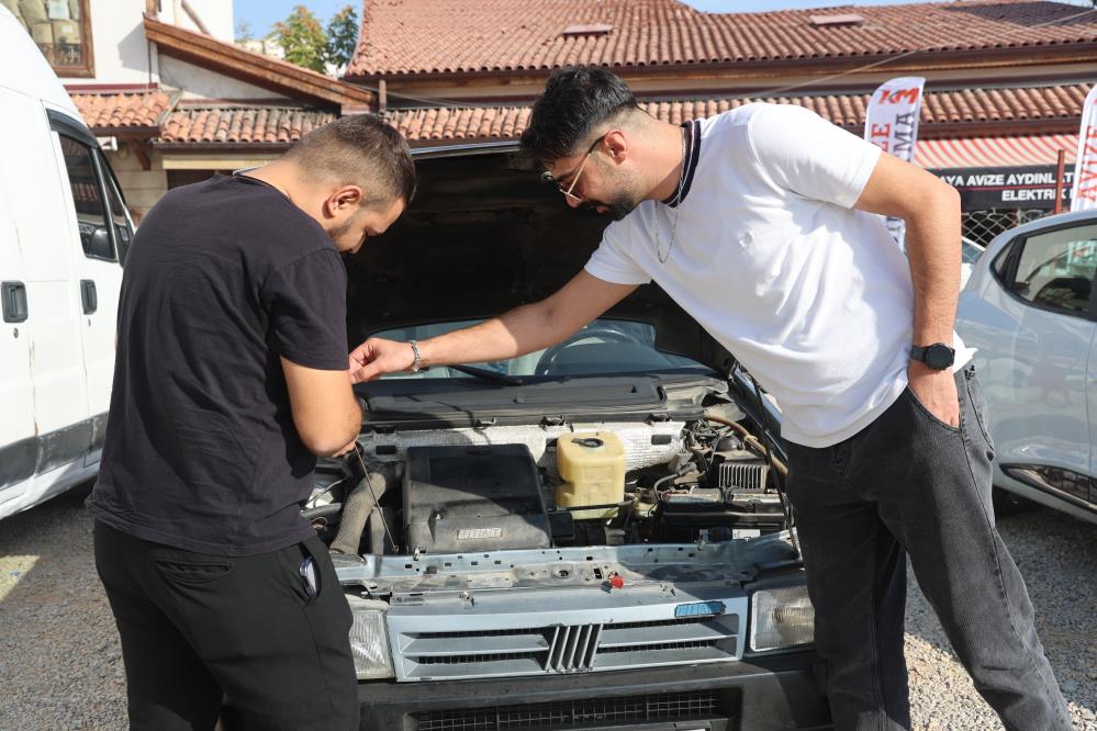 “Düşündük bir arabayla takas olur mu dedik ve takası yaptık”