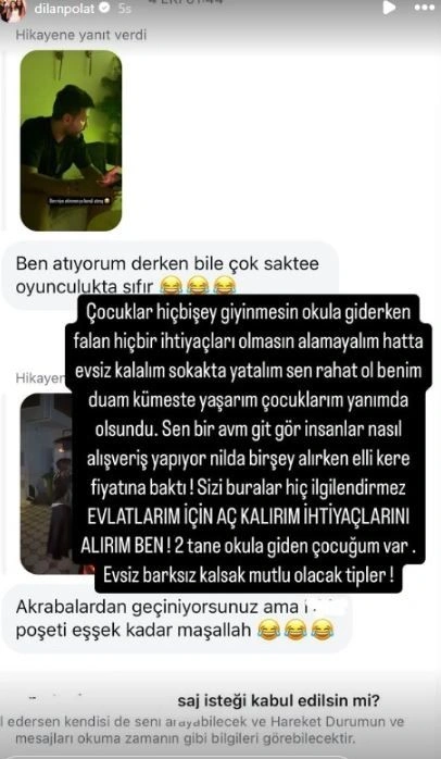 "Çıplak mı gezsin bu çocuklar?"