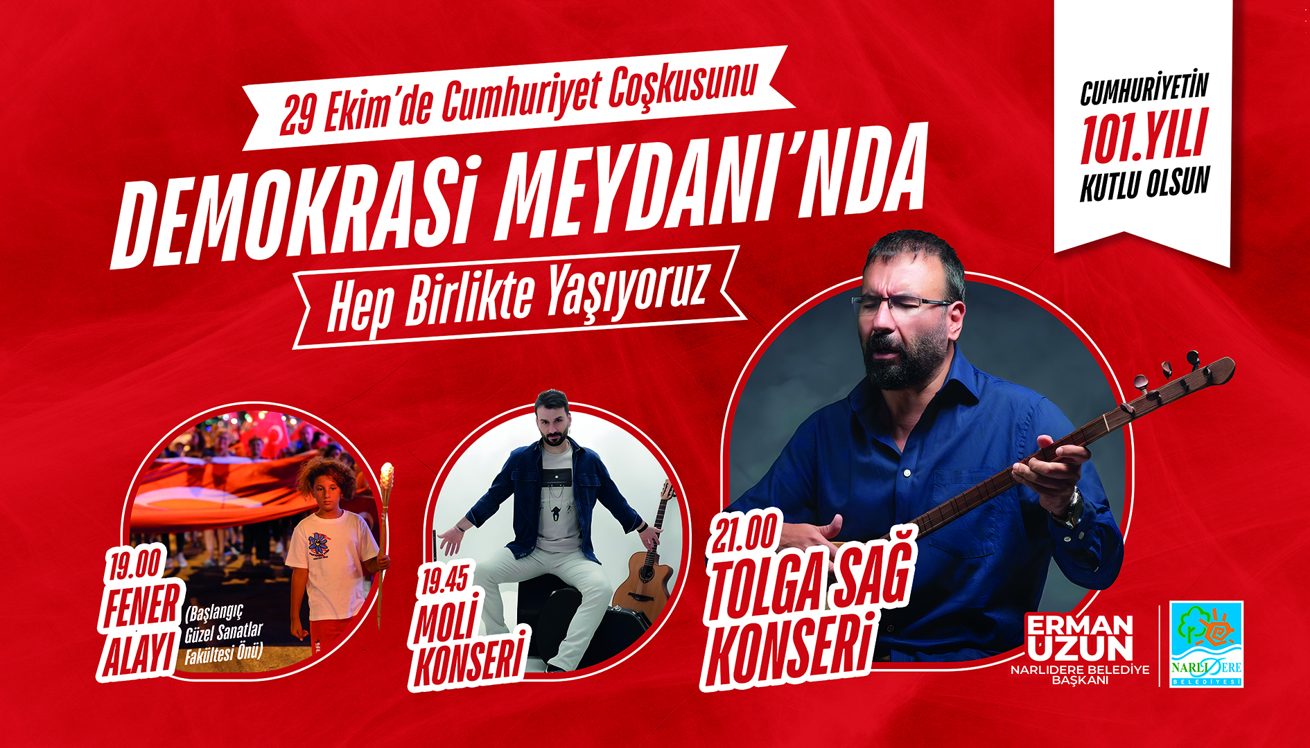 Demokrasi Meydanı’nda Moli coşkusu