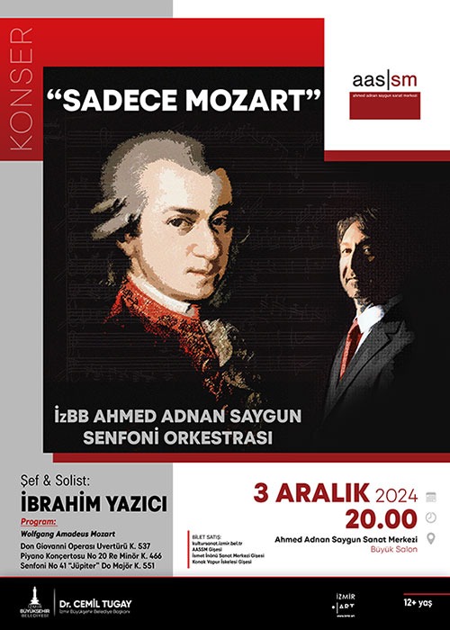 Ölüm yıl dönümünde “Sadece Mozart” konseri