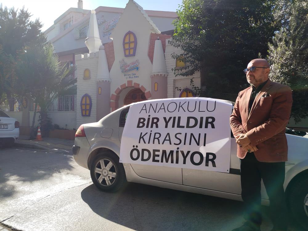 Anaokulu bir yıldır kirasını ödemiyor