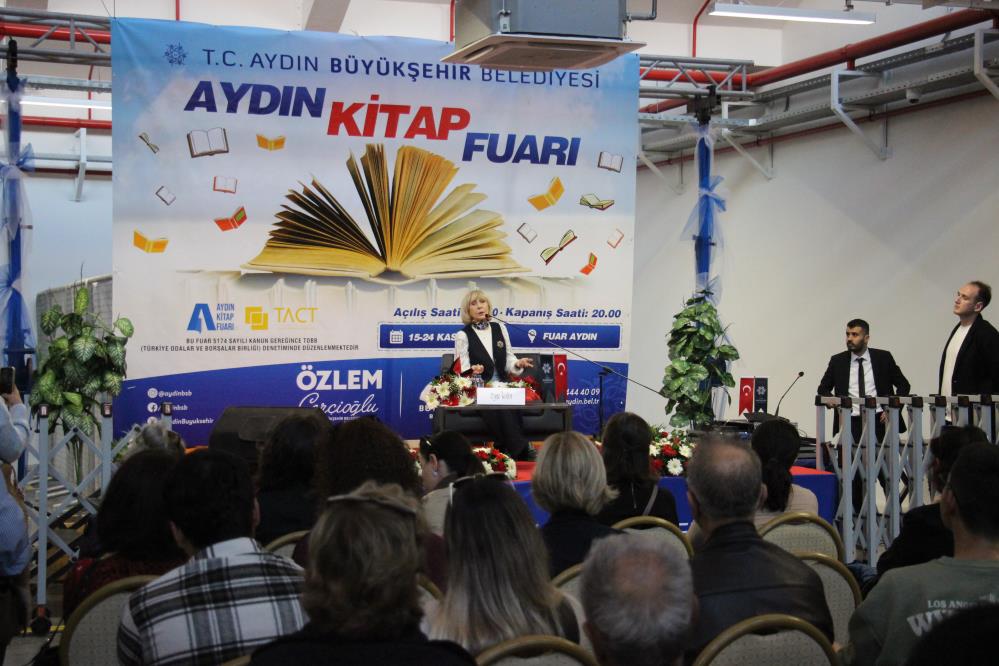 Aydın Kitap Fuarı’nda yazarların imza ve söyleşi günleri şu şekilde;