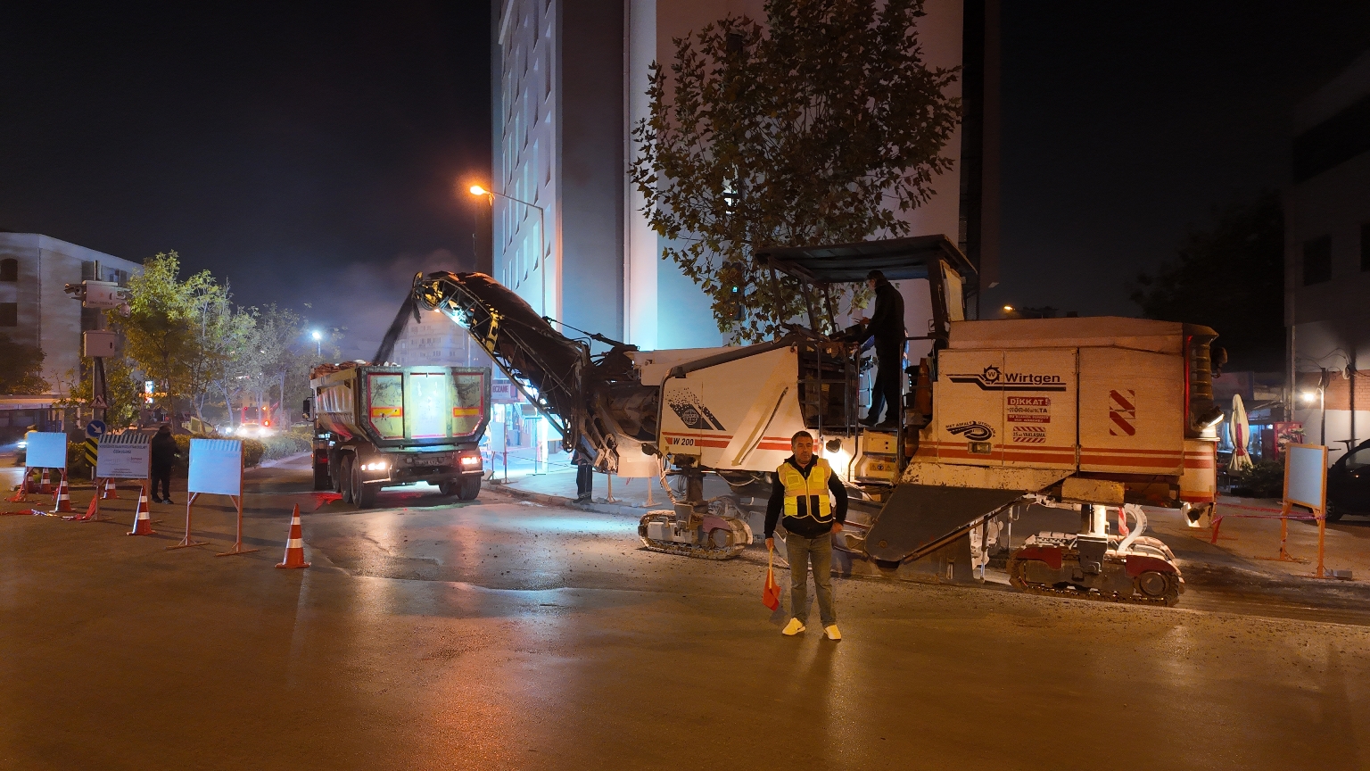 Gece boyunca çalışma