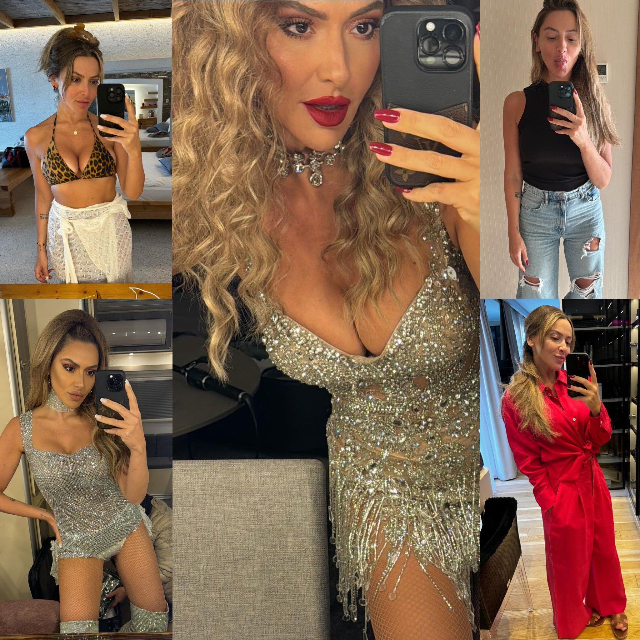 Hadise, farklı hallerini "İçimdeki her kadın" mesajıyla paylaştı!