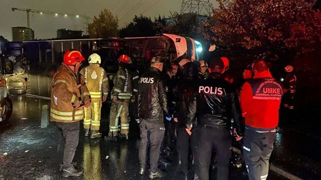 Olay yerine çok sayıda ekip sevk edildi