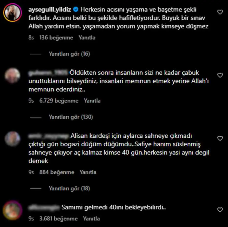 İşte o yorumlardan bazıları: 