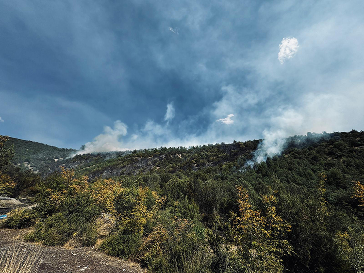 Tokat'ta yangın: Ekipler müdahale ediyor!